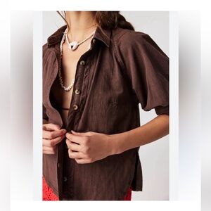 We The Free Ellie Button-Up Top